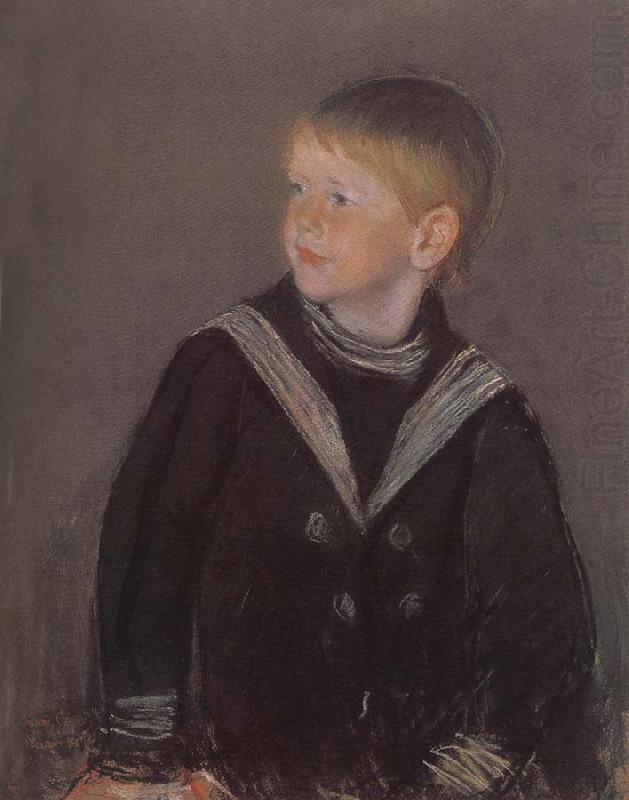 Boy wearing the mariner clothes, Mary Cassatt